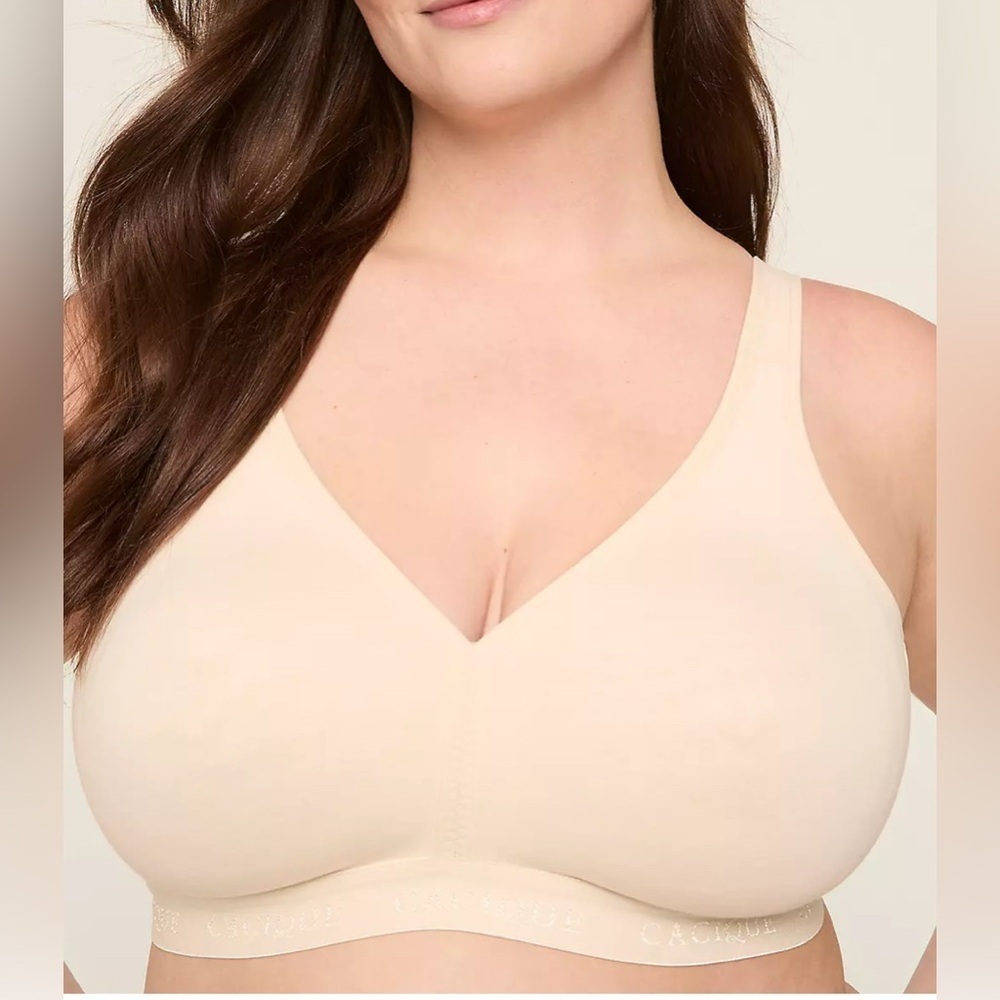 Cacique Cotton Unlined No Wire Bra